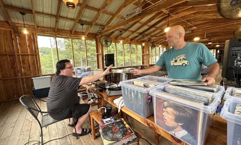Pick out a song on vinyl to hear on Vinyl Night at Prestonrose Farm and Brewing Co.