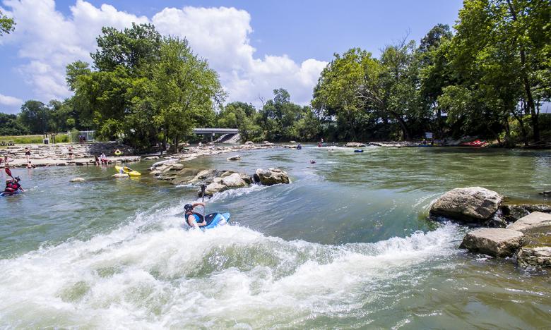 Kayaking in Siloam Springs