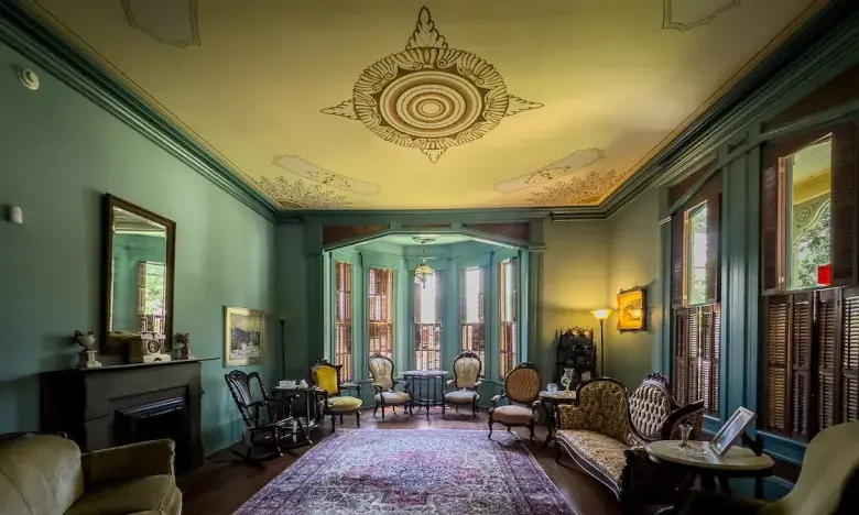 inside an historic house