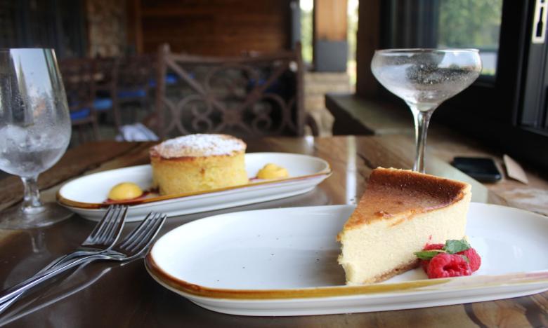 cake on a plate