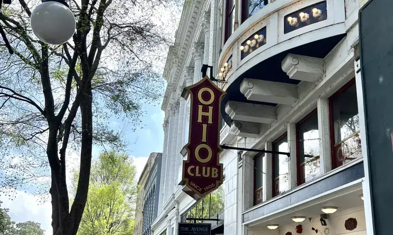 Step back in time when you step into The Ohio Club.
