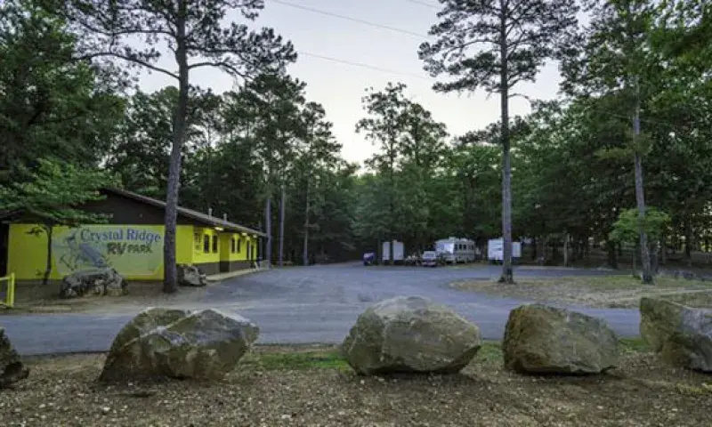 24 Campsites At Crystal Ridge RV Park At Ron Coleman Mining