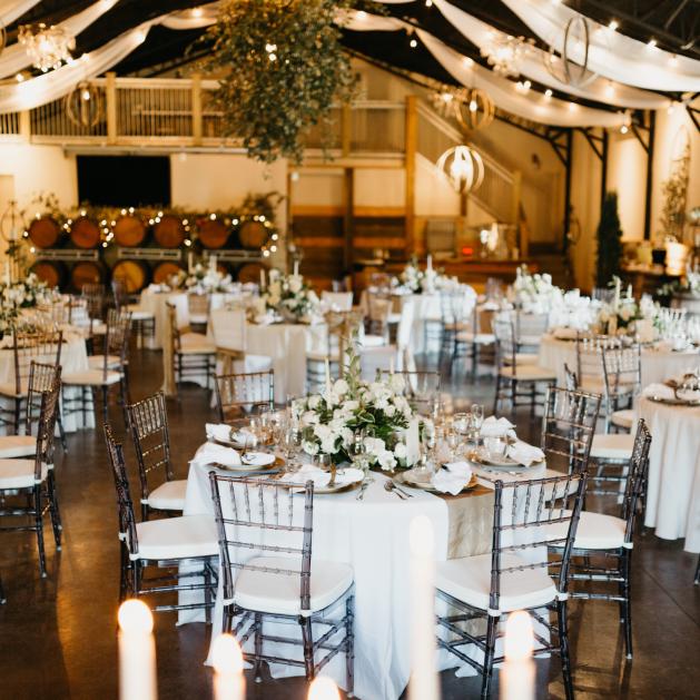 Event center at Sassafras Springs Vineyard & Winery