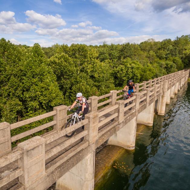 Biking in Eureka Springs