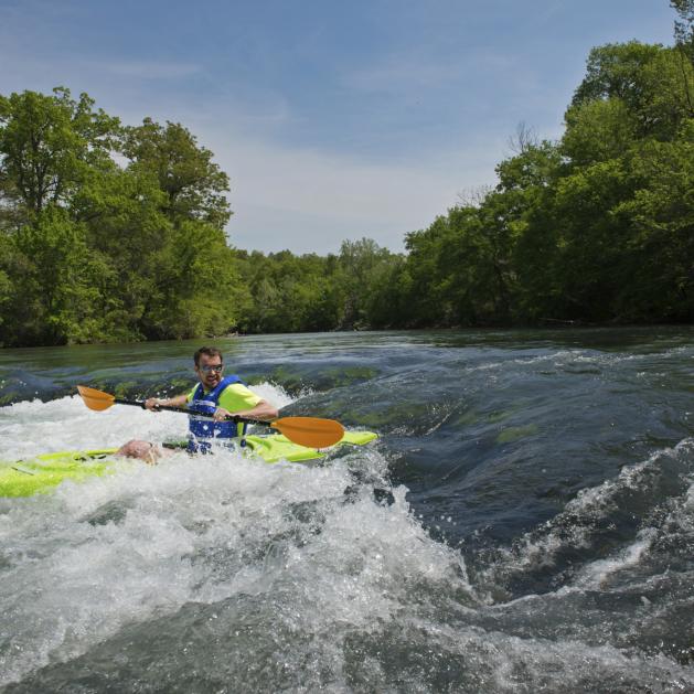 Spring River kayaking