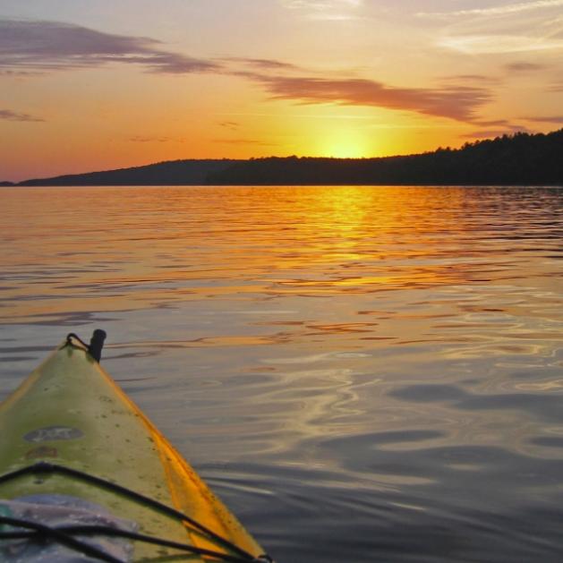 Kayaking at Lake Ouachita 