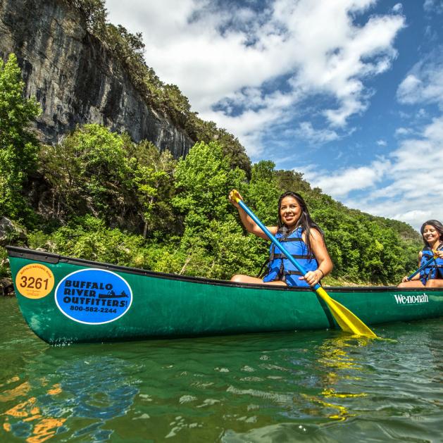 Buffalo River Outfitters Canoe