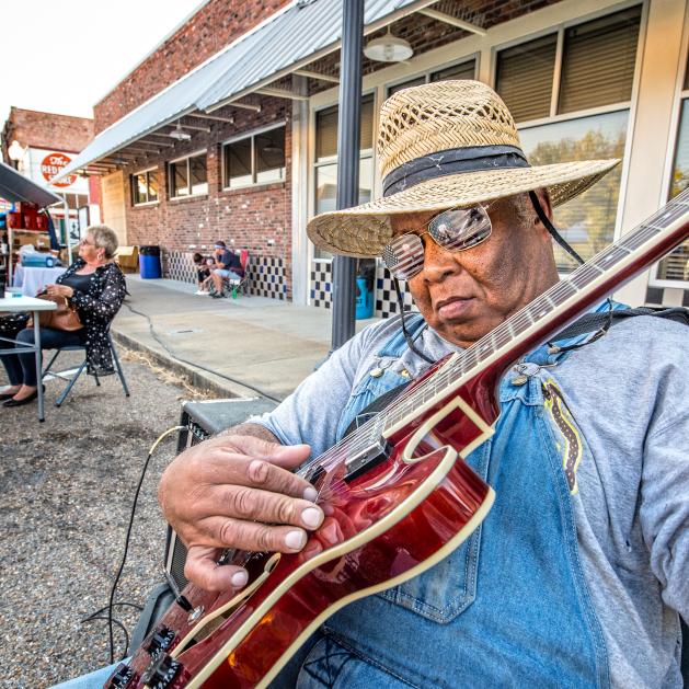 Performance at the King Biscuit Blues Festival 