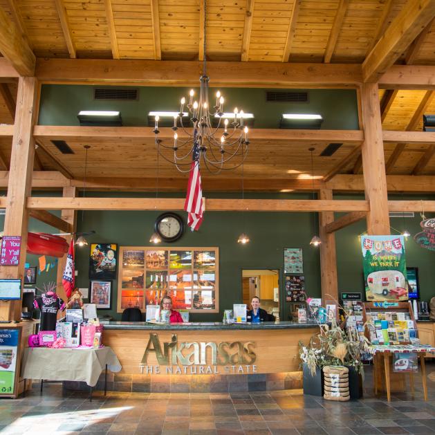 The Arkansas Welcome Center in Blytheville welcomes visitors from across the world.