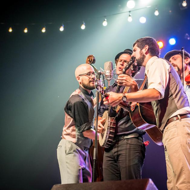 The Steel Wheels in concert in Arkansas