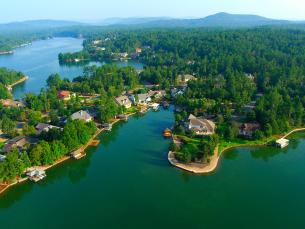 View of Hot Springs Village