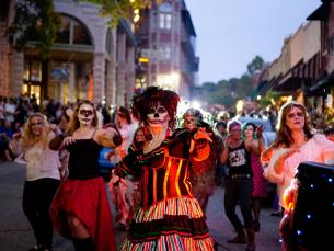 Downtown Eureka Springs Zombie Crawl photo by Edward Robison