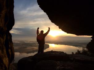 Stouts Point Cave at Petit Jean State Park