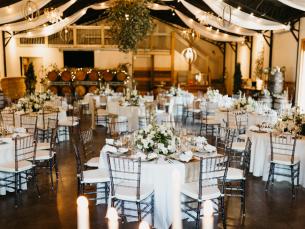 Event center at Sassafras Springs Vineyard & Winery