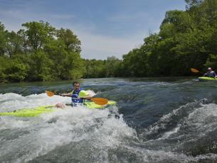 Spring River kayaking
