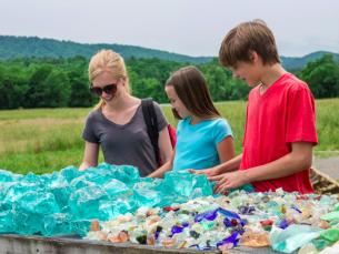 Wegner Quartz Crystal Mines in Mount Ida