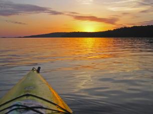 Kayaking at Lake Ouachita 