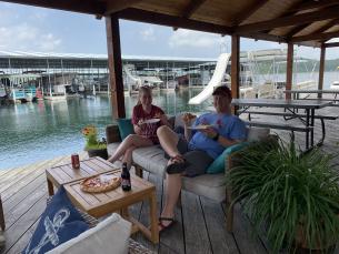 Jordan Marina on Lake Norfork 