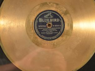 Elton Britt gold record