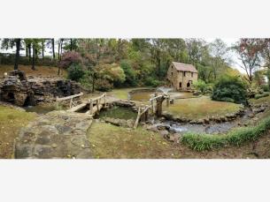 The beautiful Old Mill at T.R. Pugh Memorial Park in North Little Rock 