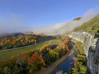 Roark Bluff on the Buffalo National River in Northern Arkansas