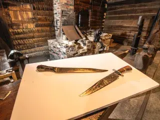 Bowie knife-state knife of Arkansas 