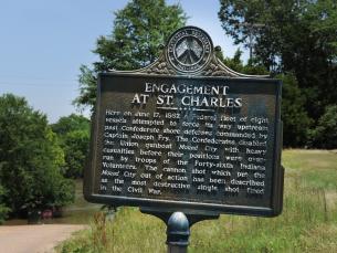 On June 17, 1862, the single deadliest shot of the Civil War was fired in St. Charles
