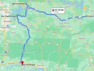 Amazing bridges to tour in Arkansas