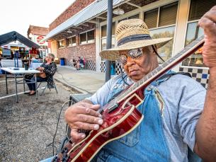 Performance at the King Biscuit Blues Festival 