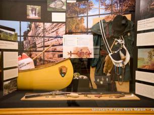 Exhibit at the Buffalo National River