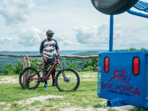 Bike shuttle service at Buffalo Outdoor Center in Ponca