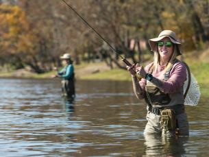 Fly Fishing at Gaston's 