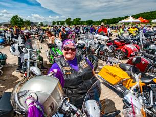 Motorcycle Rally in Fayetteville