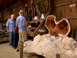 Wegner Quartz Crystal Mines in Mount Ida