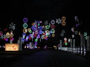Christmas at the Park in Jonesboro. 