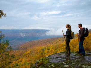 Hiking near Jasper, Arkansas