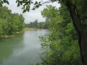 The Black River is known for excellent bass fishing.