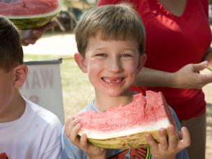 Don’t miss the Annual Hope Watermelon Festival each August.