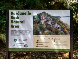 Dardanelle Rock Natural Area in Arkansas
