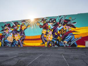 Mural in Fort Smith, Arkansas