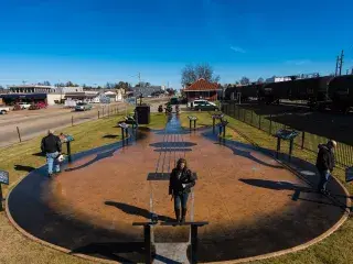 The Guitar Walk in Walnut Ridge.