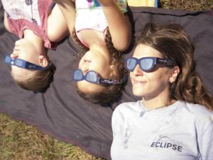 You'll need ISO certified eclipse glasses and viewers. 