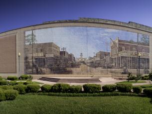 Pine Bluff's murals tell the story of the city's history.