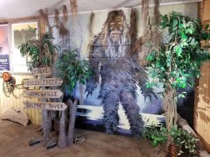 Inside Monster Mart in Fouke, Arkansas. 