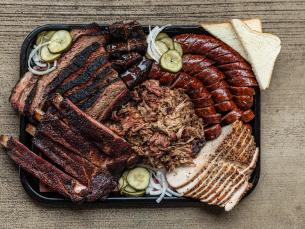 Plate of Ridgewood BBQ