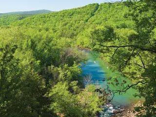 Mulberry River in Arkansas