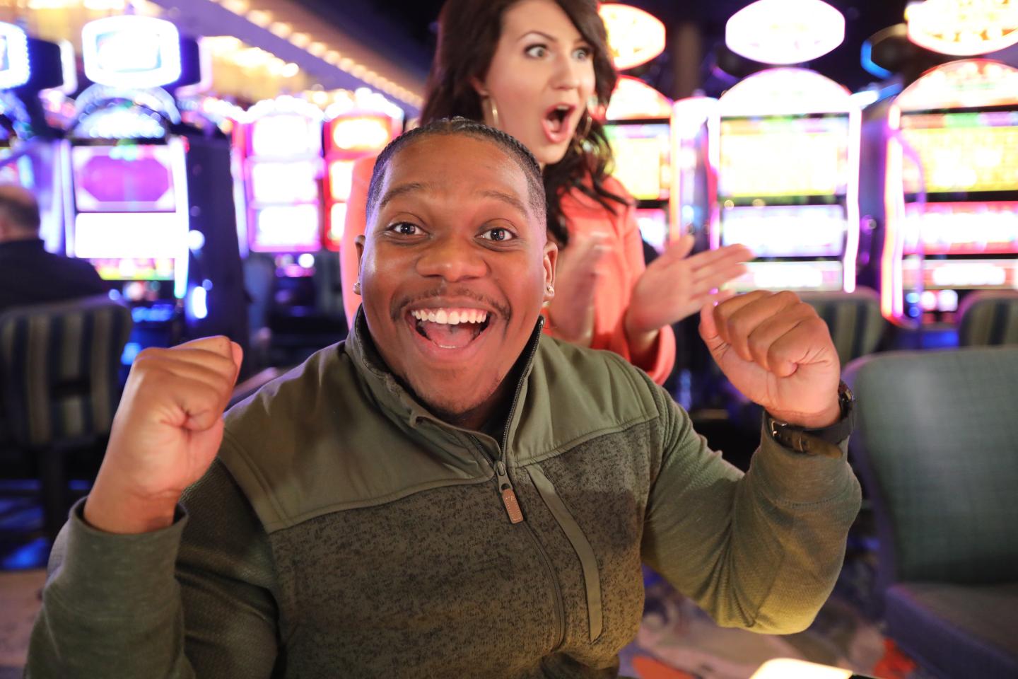 Winning smiles at Saracen Casino Resort