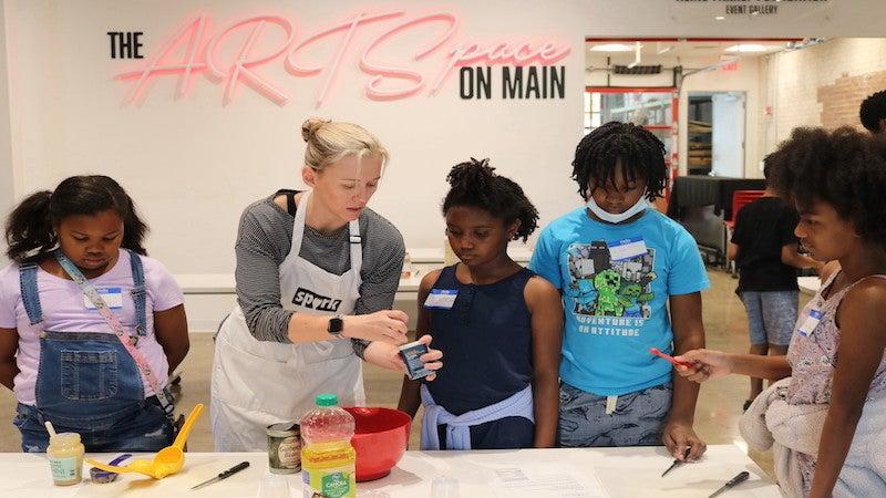 ASC hosts multiple sessions of "CrEATe Lab" every year, which is a hands-on cooking workshop, focused on showing kids how to safely prepare affordable and nutritious meals.