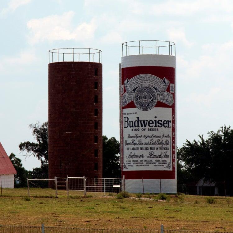 Giant Budweiser Can