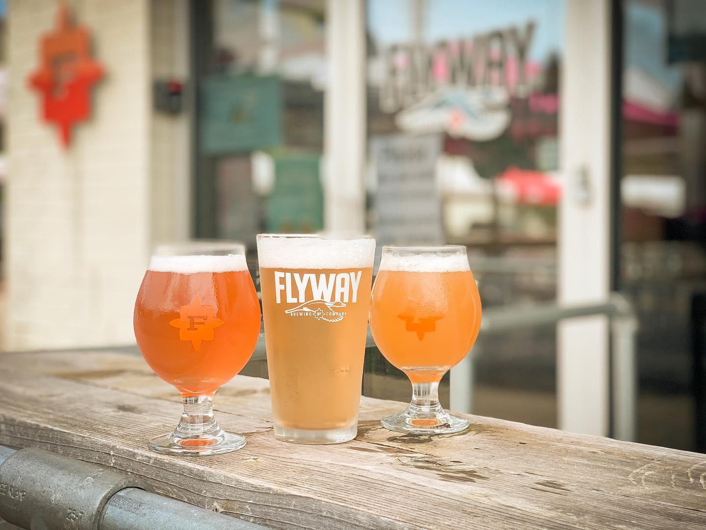 Beers at Flyway Brewing